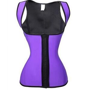 Fierce Honey Purple Trainer Cincher Girdle High Compression Corset medium